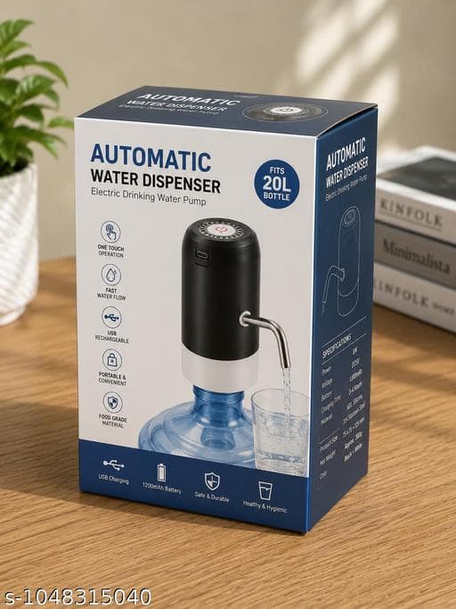 Wireless Automatic Electric Drinking Water Bottle Can Dispenser Pump thumbnail 2