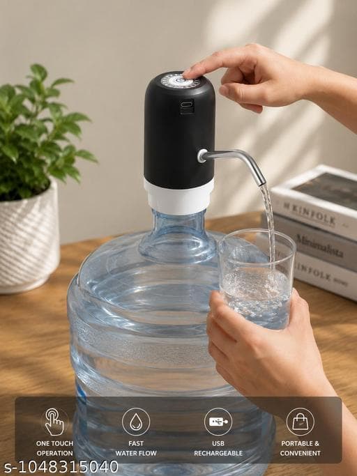 Wireless Automatic Electric Drinking Water Bottle Can Dispenser Pump - Photo 1