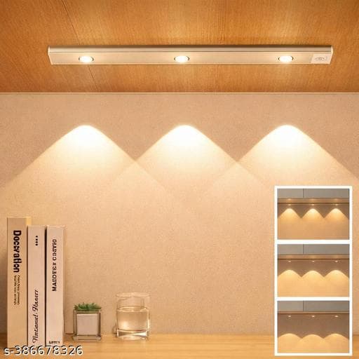 Smart Motion Sensor LED Light Bar for Wardrobe & Stairs (Magnetic Rechargeable) - Photo 1