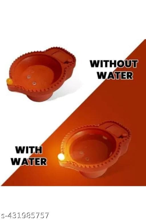 Water Sensor LED Diyas (Pack of 12 Smokeless & Reusable) thumbnail 4