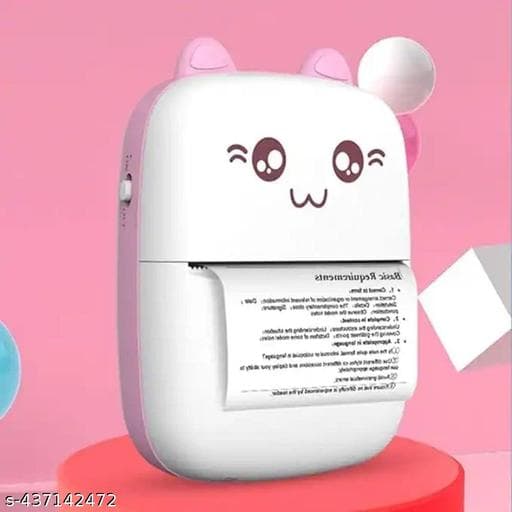 Mini Portable Wireless Bluetooth Thermal Pocket Printer (Zero Ink Required) - Photo 1