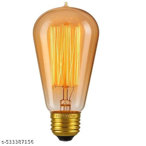 Vintage Industrial Edison Filament Solid Wood Desk Lamp thumbnail 2