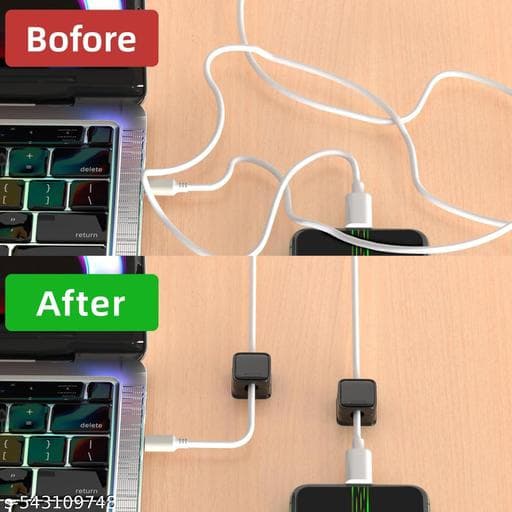 Astronaut Magnetic Cable Organizer Clips (Pack of 3 Desk Wire Management) thumbnail 2