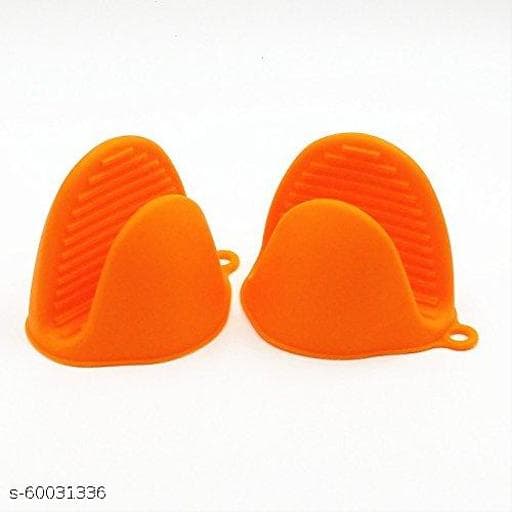 Silicone Heat-Resistant Oven Cooking Pinch Mitts (Pair) thumbnail 4