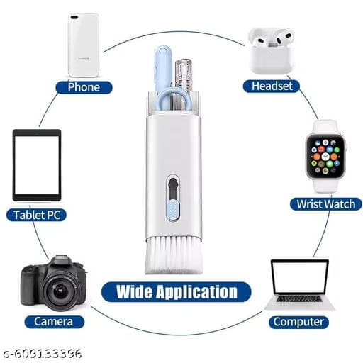 10-in-1 Multi-Tool Electronic Cleaning Kit for Earbuds, Phone & Keyboard thumbnail 2