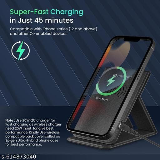 3-in-1 Foldable Magnetic Fast Wireless Charging Pad thumbnail 3