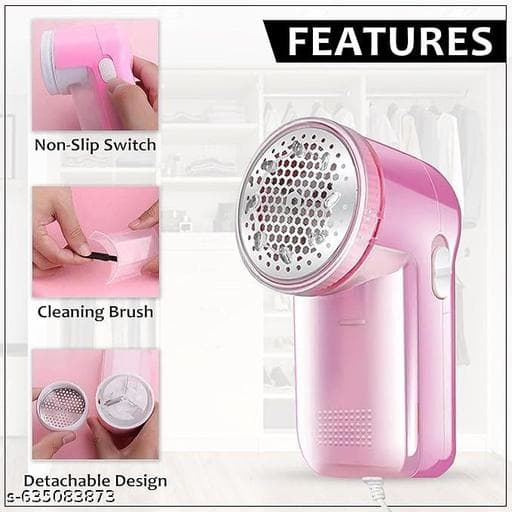 Rechargeable Electric Lint Remover & Fabric Shaver (USB Sweaters & Blankets) thumbnail 2