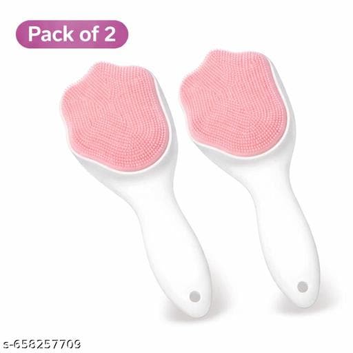 Waterproof Rechargeable Sonic Silicone Facial Cleansing Massager - Photo 1