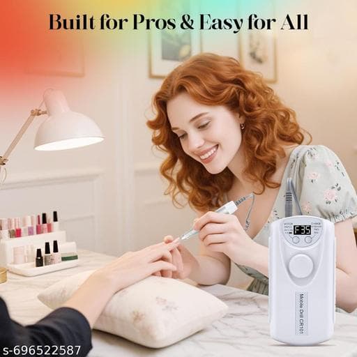 5-in-1 Cordless Electric Nail Polisher & Cuticle Care Drill Kit thumbnail 2