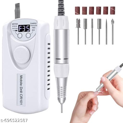 5-in-1 Cordless Electric Nail Polisher & Cuticle Care Drill Kit - Photo 1