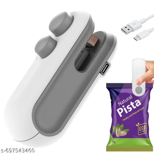2-in-1 Portable Mini Heat Bag Sealer & Express Unboxing Cutter (Magnetic) - Photo 1