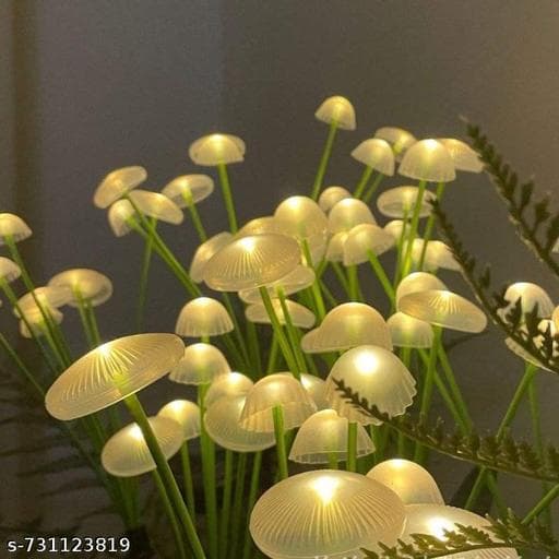 Solar Powered Swaying Firefly Garden Stake Lights (Pack of 4, 32 LEDs) thumbnail 4