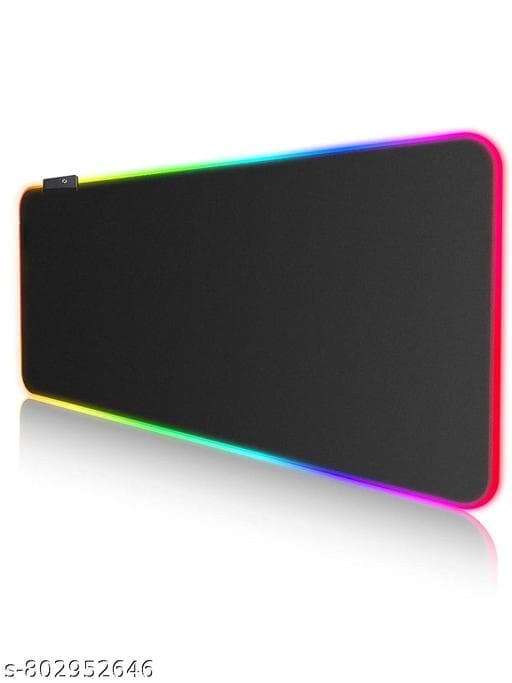 Extended XXL RGB Edge-Glow Waterproof Gaming Desk Mat (800x300mm) thumbnail 3