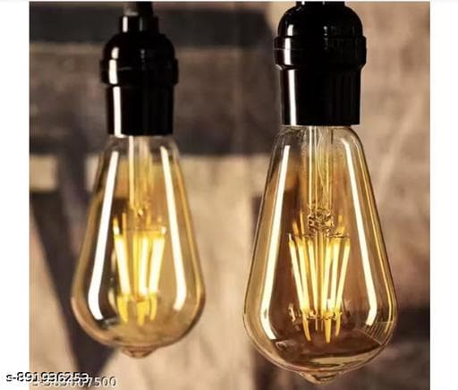 Vintage Industrial Edison Filament Solid Wood Desk Lamp - Photo 1