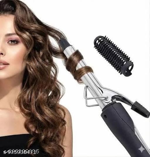 Cordless Smart Automatic Ceramic Rotating Hair Curler & Waver thumbnail 4