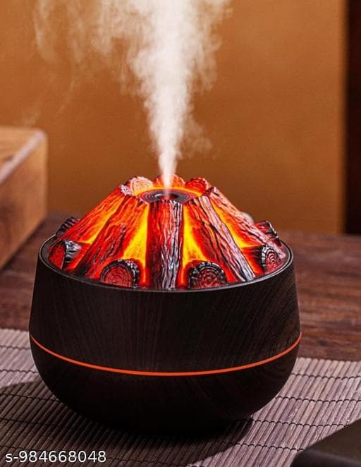 Ultrasonic Flame Mist Aroma Air Diffuser & Humidifier (200ml) - Photo 1