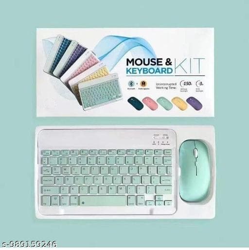 Silent Click Slim Rechargeable Wireless 2.4GHz & Bluetooth Mouse thumbnail 3